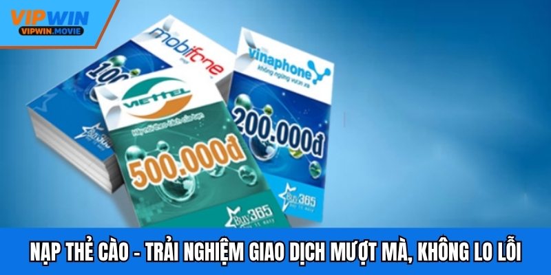 Nạp Thẻ Cào